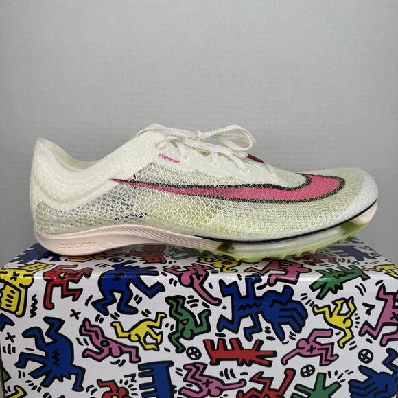 NIKE AIR ZOOM VICTORY SAIL FIERCE PINK TRACK & FIELD‎ CD4385-101 Size 12.5 - Picture 1 of 10